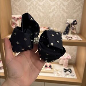 Starry Night Hair Bow for Kids